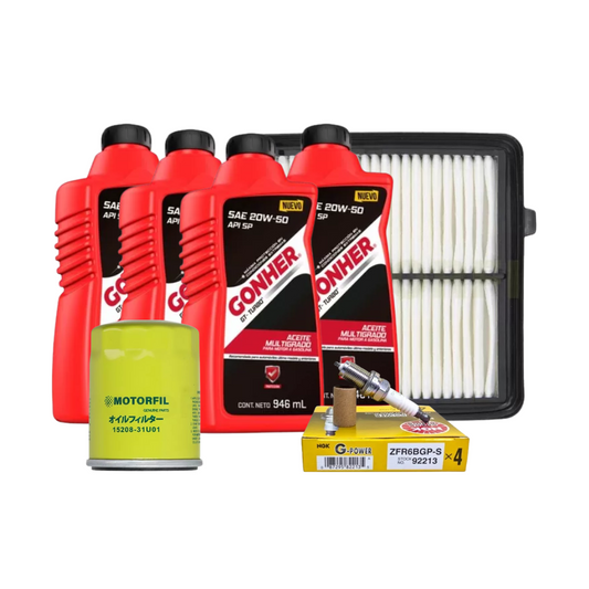 Kit Afinacion Honda City 2010 Al 2014 1.5l Gonher B/platino