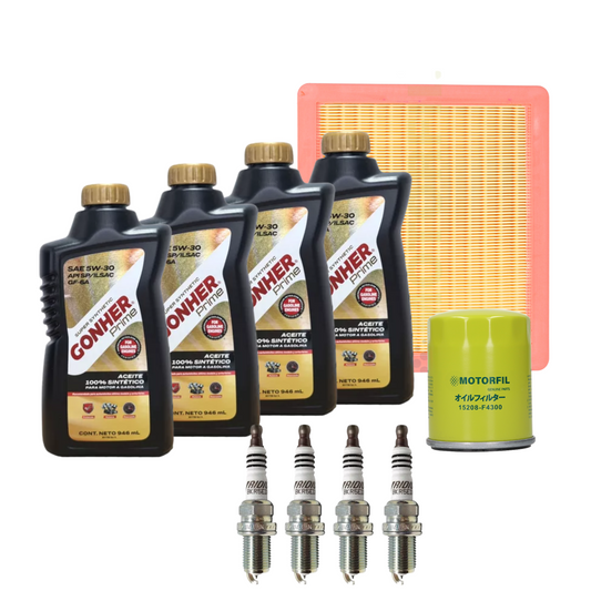 Kit Afinacion Mg 5 2024 5w30 Gonher Sintetico B/iridium