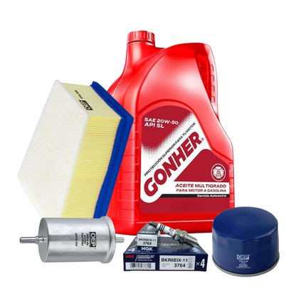 Kit Afinación Renault Captur 01-07 1.6l 4l B/iridium