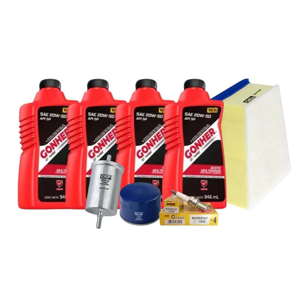 Kit Afinación Renault Clio 02-10 1.6l 4l B/gonher 20w50