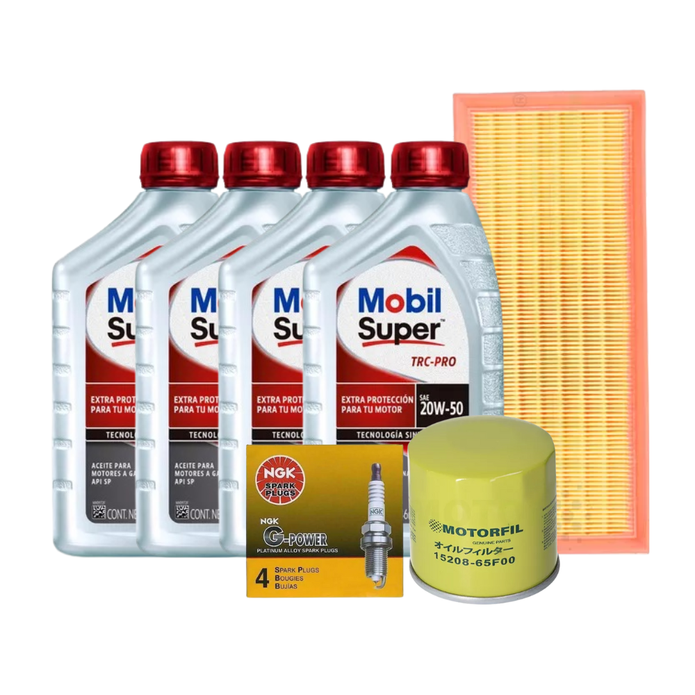 Kit Afinación Altima 2007-2012 2.5l B/platino Mobil 20w50