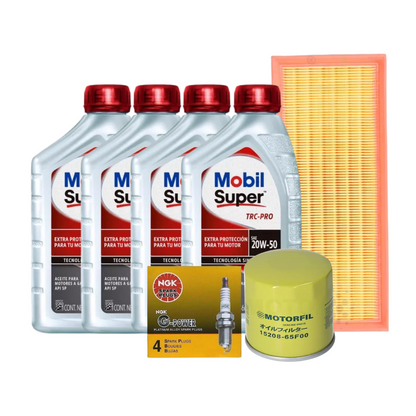 Kit Afinación Altima 2007-2012 2.5l B/platino Mobil 20w50