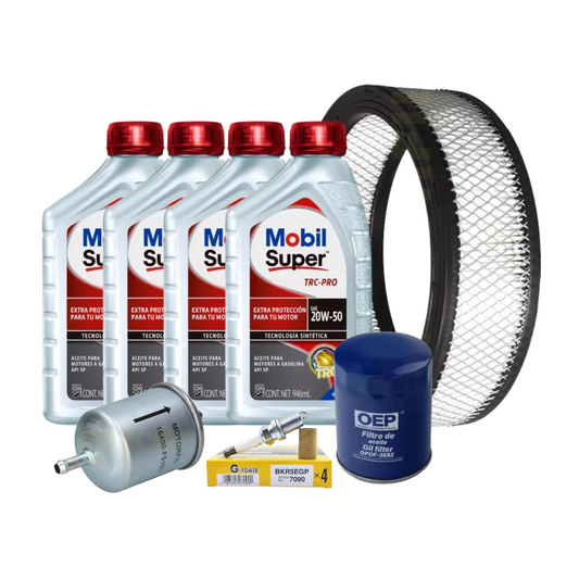 Kit Afinación D21 Usa 1986-1989 2.4l B/platino Mobil 20w50