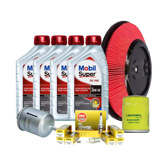 Kit Afinación Frontier 1999-2004 3.3l Mobil 20w50