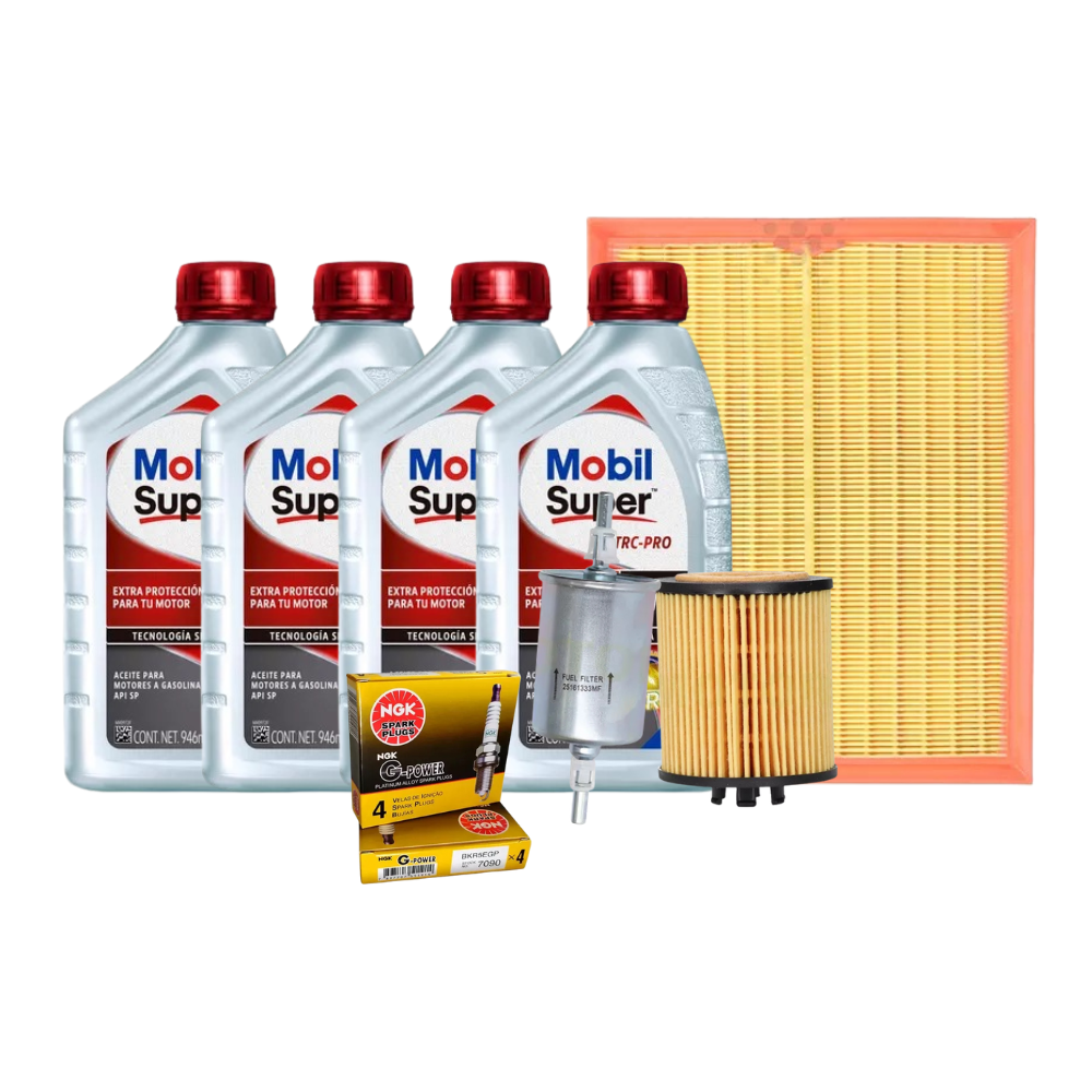 Kit De Afinación Astra 2000-2001 1.8l 20w50 Mobil B/platino