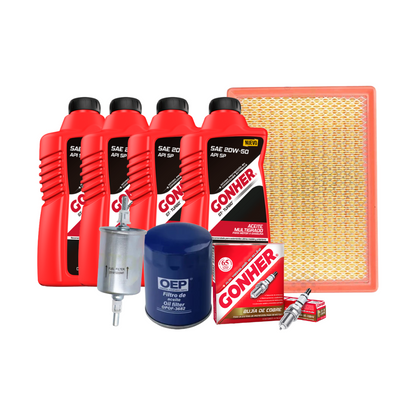 Kit Afinación Meriva 2004-2008 1.8l Bujía/gonher 20w50