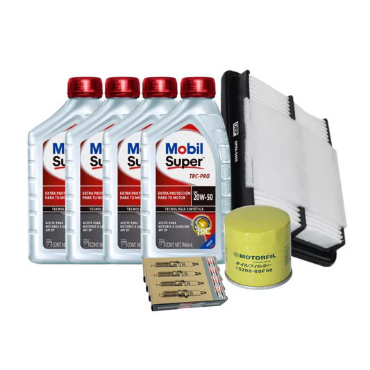 Kit Afinación Kicks 2017-2022 1.6l Mobil 20w50