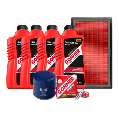 Kit Afinación Tiida 2004-2018 1.8-1.6 B/gonher 20w50