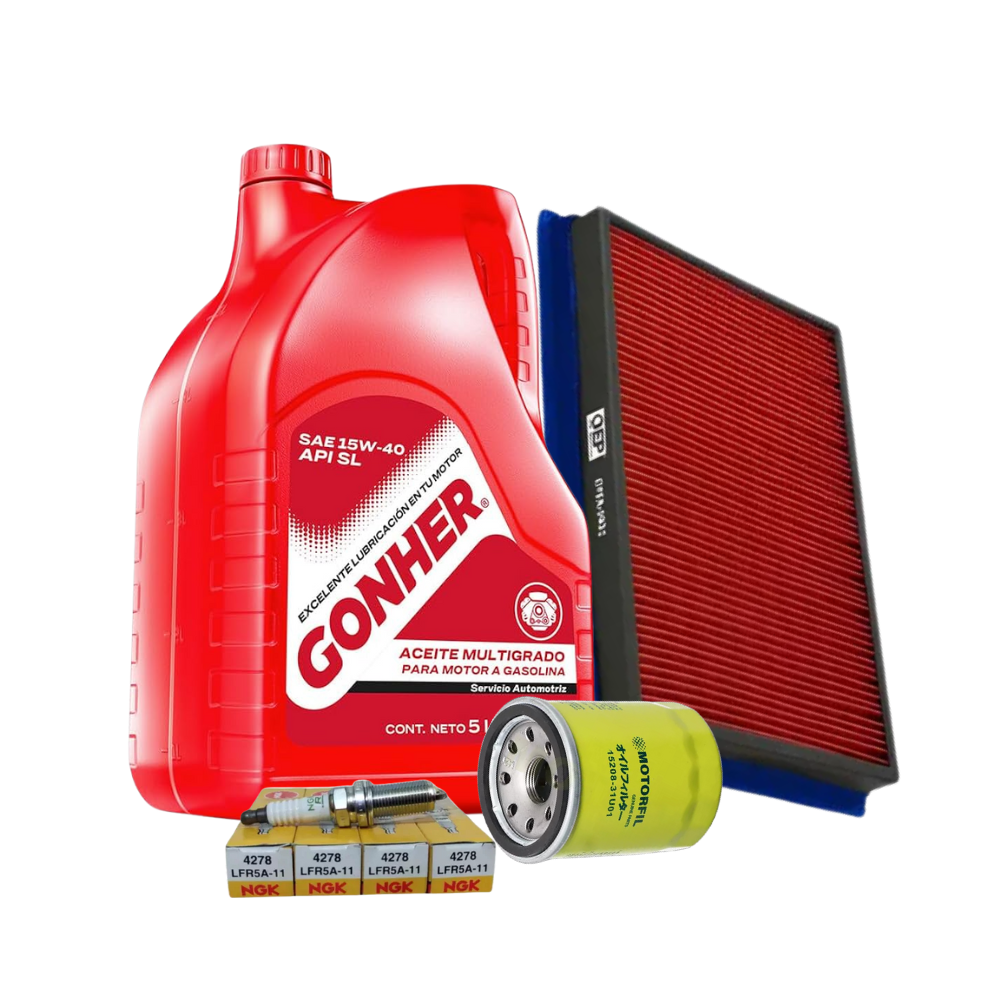 Kit De Afinación X-trail 2006 2.5l Gonher 15w40