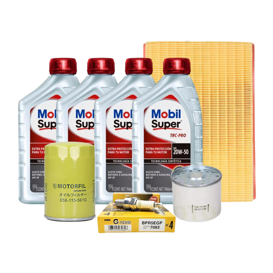 Kit De Afinación Caribe 1981-1987 1.7l/1.8l Mobil B/platino