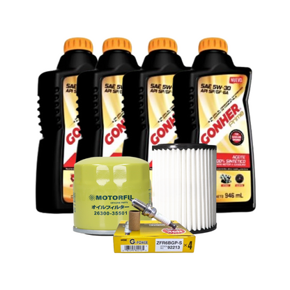 Kit De Afinación Honda Cr-v 02-06 2.4l B/platino Gonher 5w30