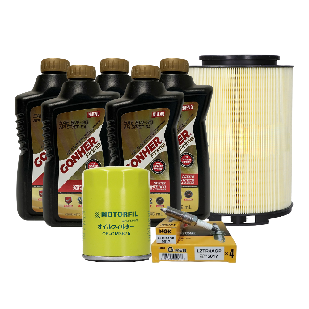 Kit Afinación Hummer H3 2007 3.7 5l B/platino Gonher 5w30