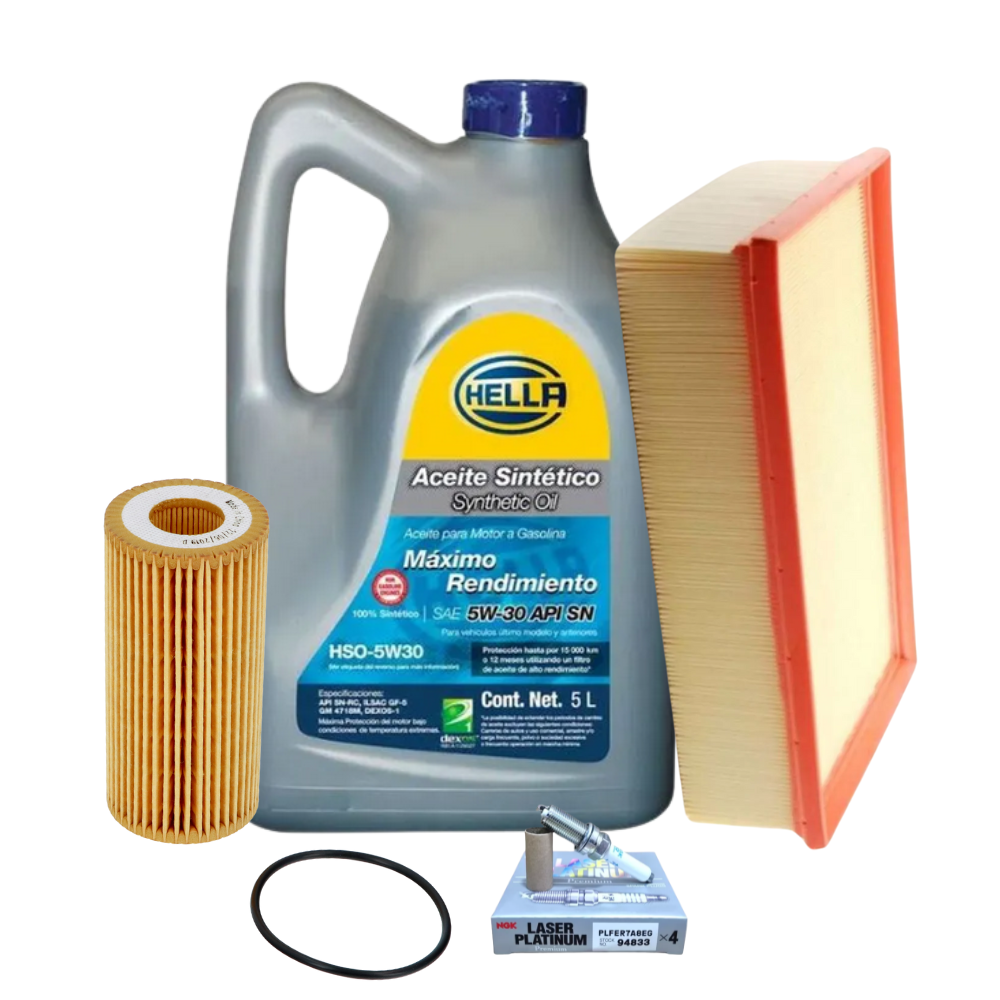 Kit De Afinación Seat Leon 2017 Al 2018 2.0l 4l B/platino