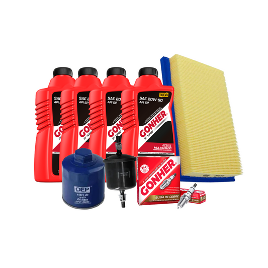 Kit De Afinación Lupo 2005-2010 1.6l Bujía/gonher 20w50