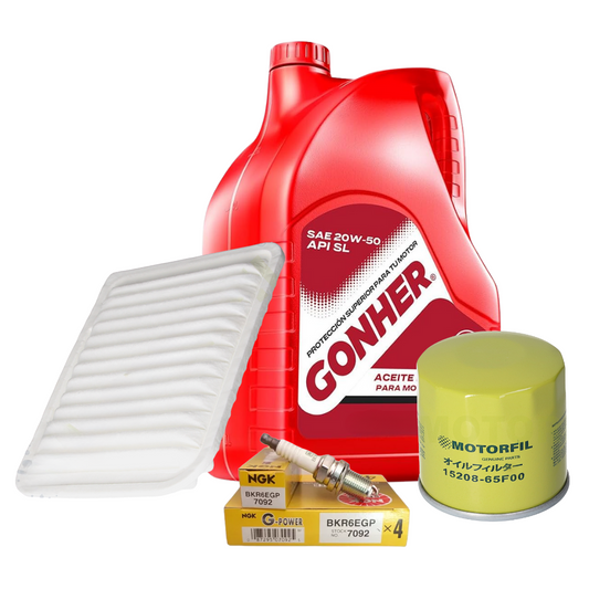 Kit Afinación Mtisubishi Asx 2013-2015 2.0l 4l Gonher 20w50