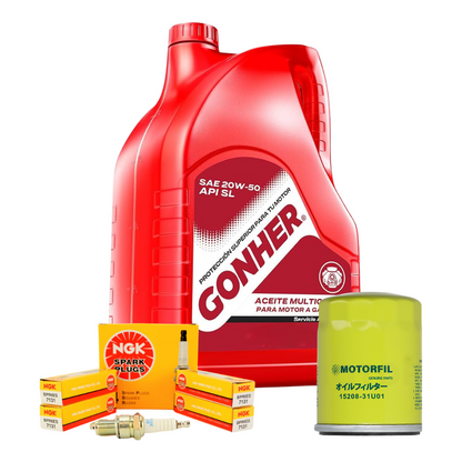 Kit Afinación Mtisubishi Explo Lrv 1994-1995 2.4l 4l 20w50