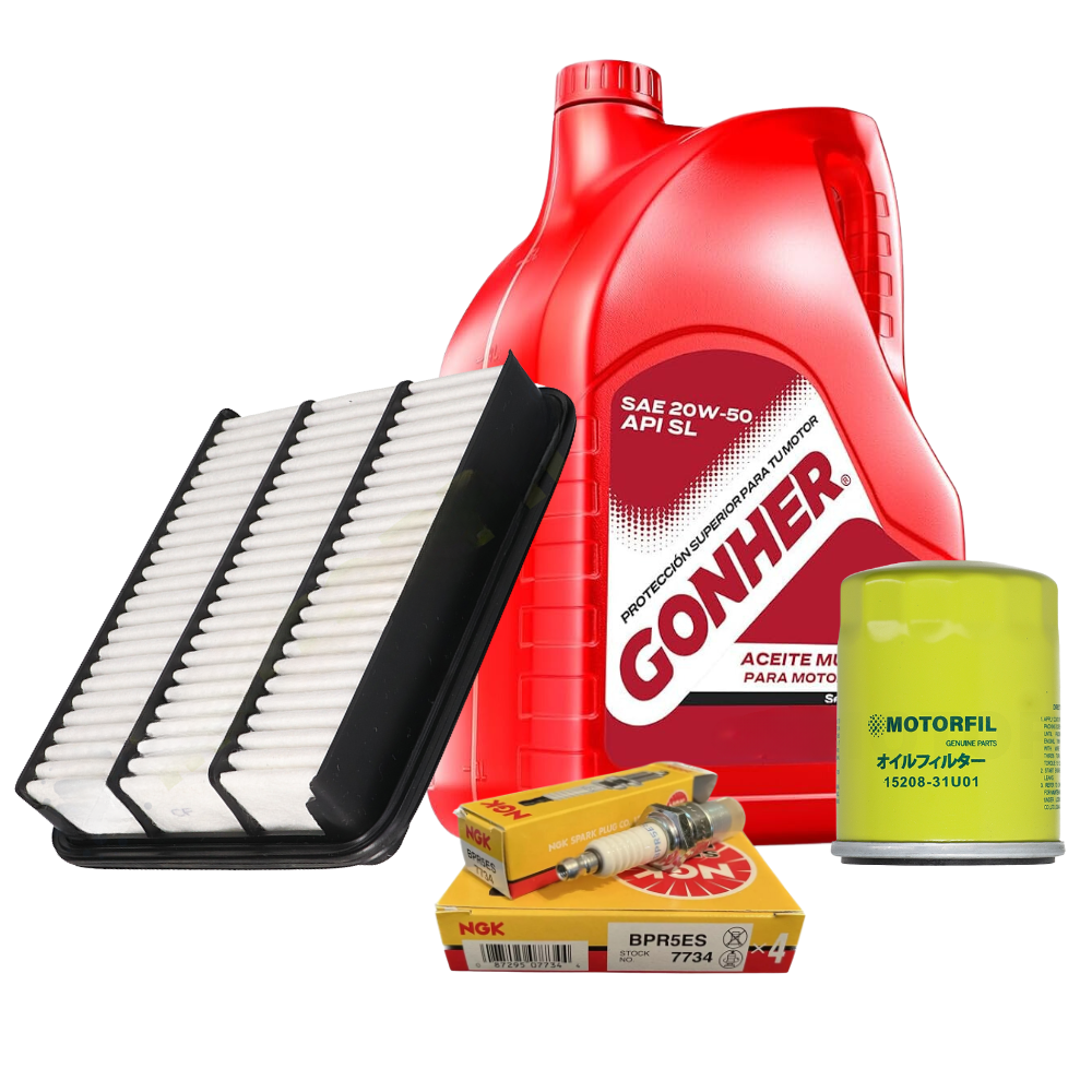 Kit Afinación Mitsubishi Galant 2003-2004 2.4l 4l 20w50