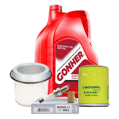 Kit Afinación Mitsubishi Mirage 1982-1992 1.5l 4l 20w50