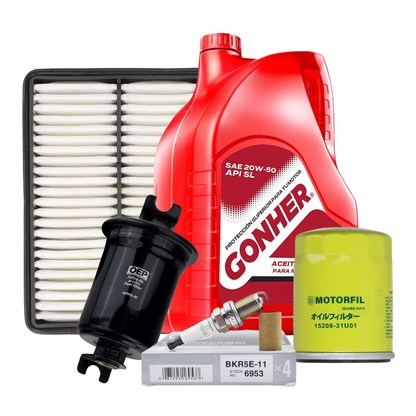 Kit Afinación Mitsubishi Mirage 1997-2002 1.5l 4l 20w50