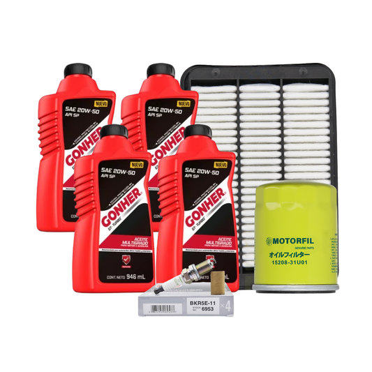 Kit Afinación Mitsubishi Rvr 2011-2012 2.0l 4l 20w50