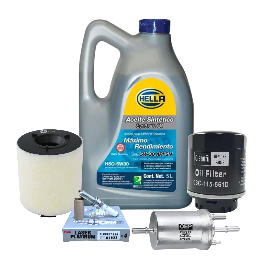 Kit De Afinación Seat Toledo 2013-2015 1.4 Turbo 4l B/platin