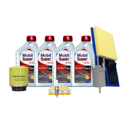 Kit De Afinación Vento 2014 Al 2021 1.6 Aceite Mobil 20w50
