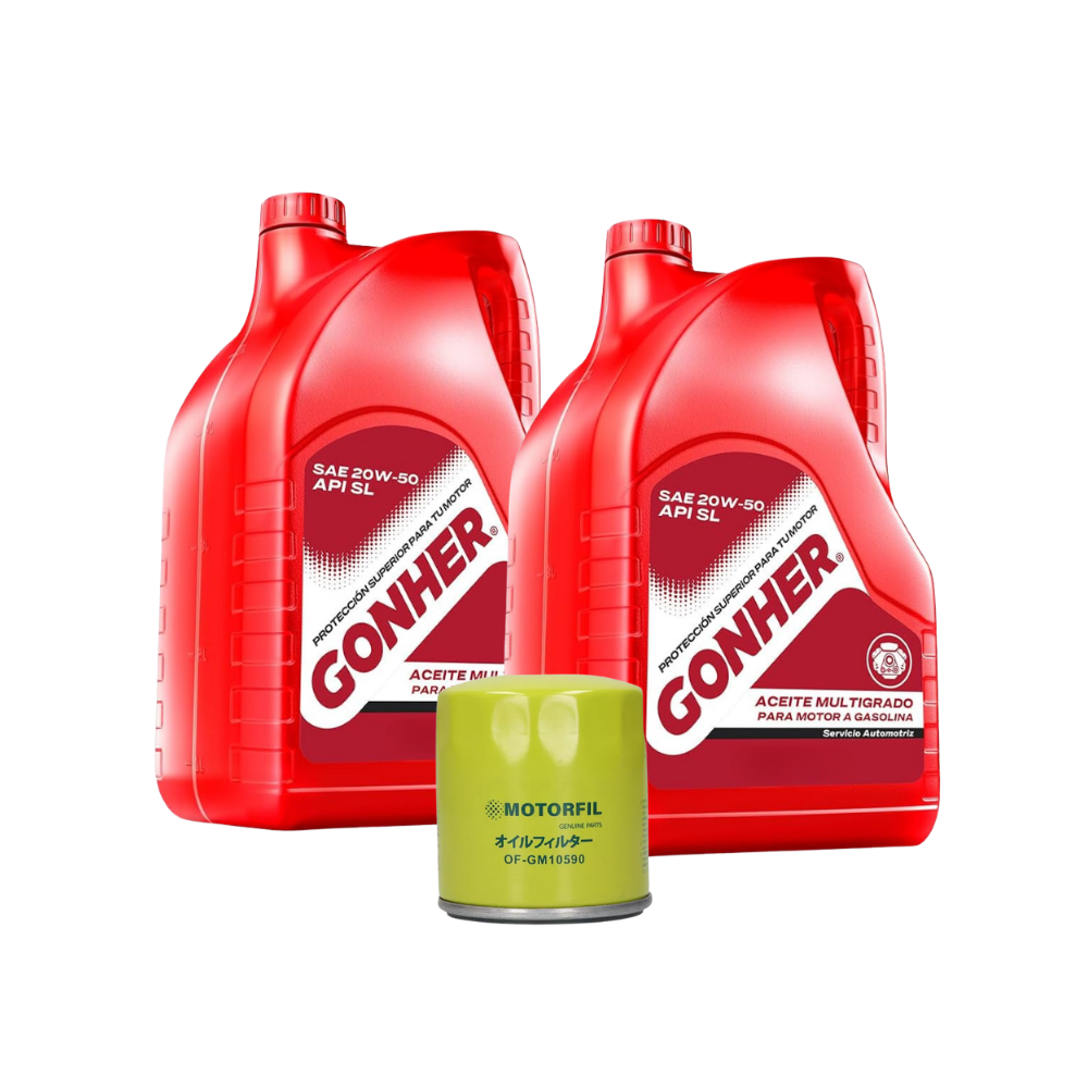 Kit Cambio De Aceite Suburban 2008 4.8 Gonher 20w50