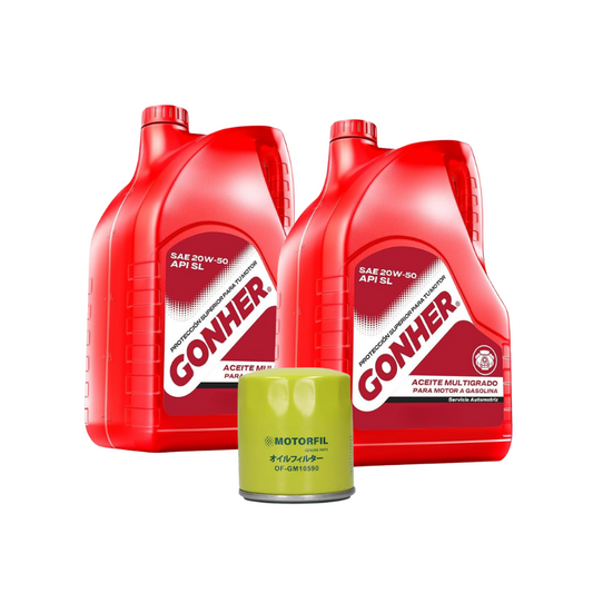 Kit Cambio De Aceite Suburban 2008 4.8 Gonher 20w50