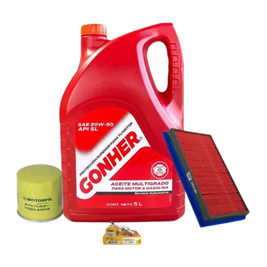 Kit De Afinacion Almera 2006 1.8l B/platino Gonher 20w50