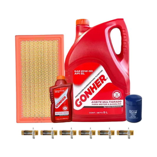 Kit De Afinacion Ford Edge 2009 3.5l Bujia De Platino Gonher