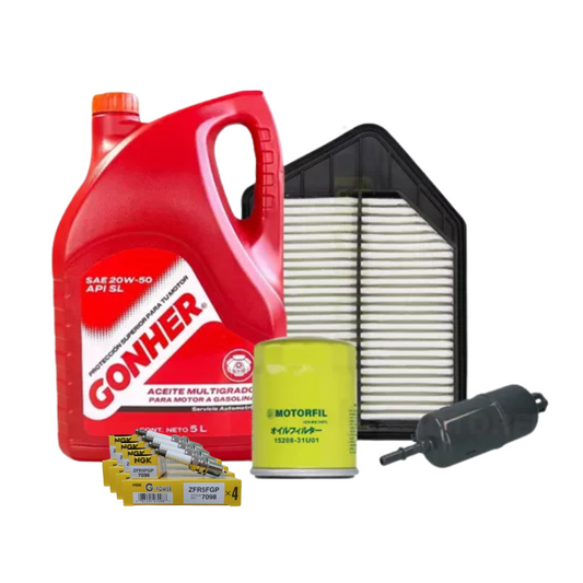 Kit De Afinacion Honda Accord 2.4l 03-07 C/bujías Platino
