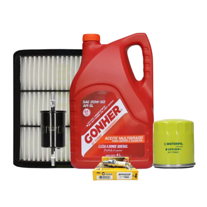 Kit De Afinacion Matiz 2006 Al 2015 1.0 20w50 Gonher