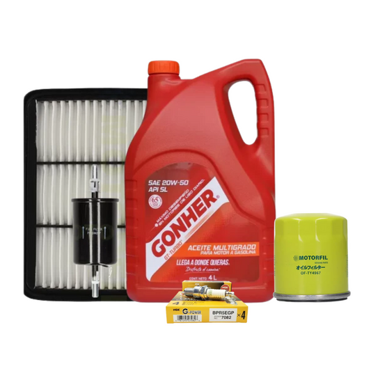 Kit De Afinacion Matiz 2006 Al 2015 1.0 20w50 Gonher