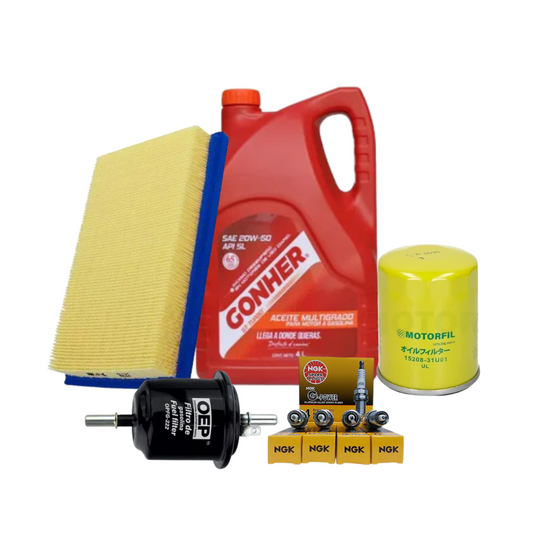 Kit De Afinacion Verna 2004-2006 1.5 1.6 20w50 Gonher